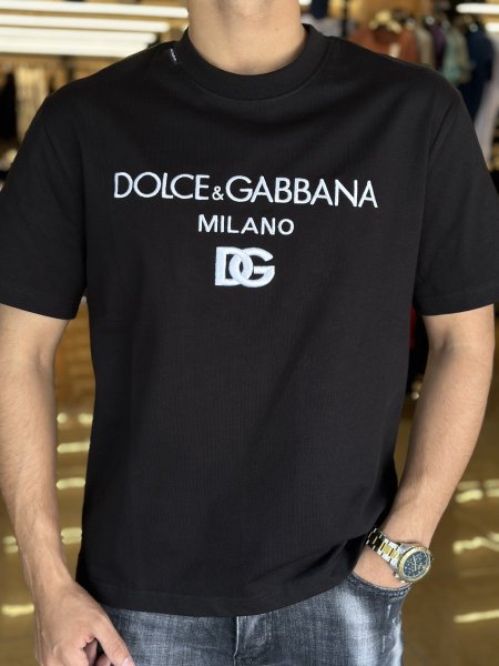 T-SHIRT DOLCE & GABBANA - BLACK