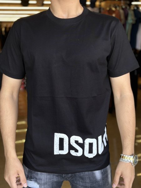 DSQUARED T-SHIRT - BLACK