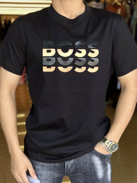 BOSS T-SHIRT - BLACK